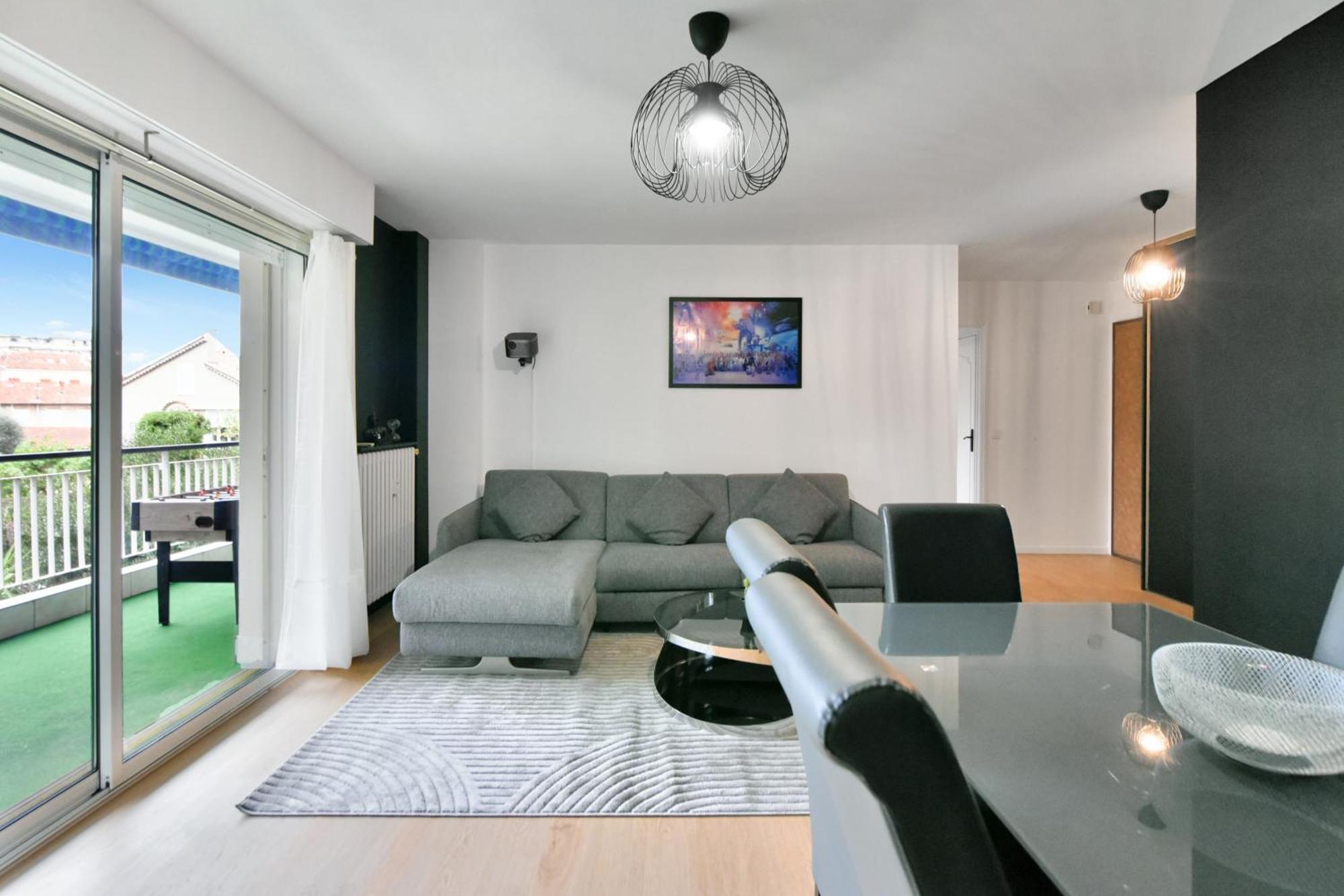 Le Sun Valley - Videoprojecteur Et Terrasse Zen Cannes Zewnętrze zdjęcie