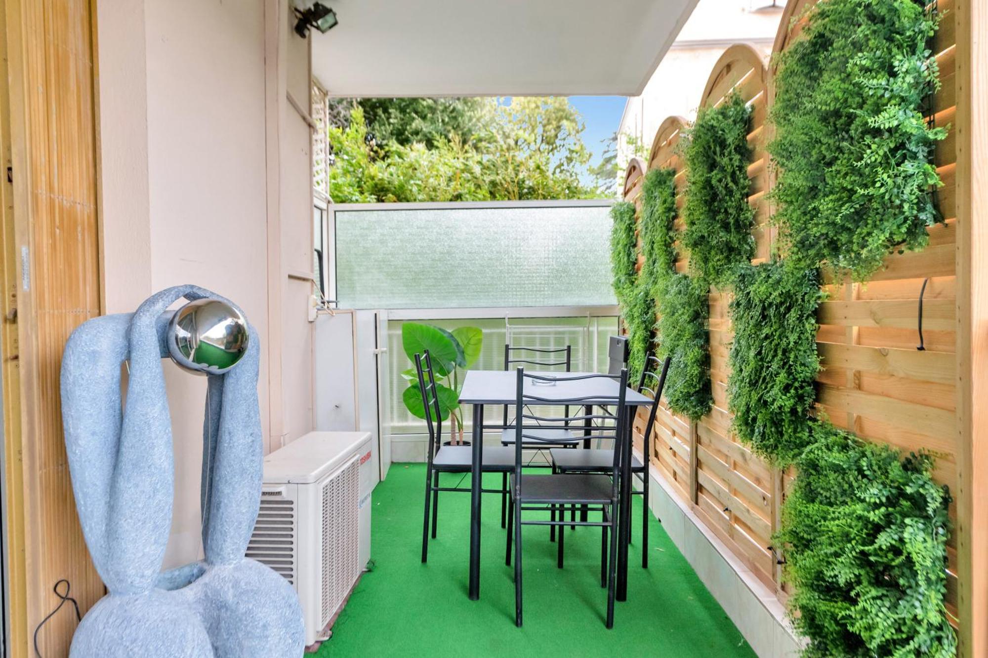 Le Sun Valley - Videoprojecteur Et Terrasse Zen Cannes Zewnętrze zdjęcie