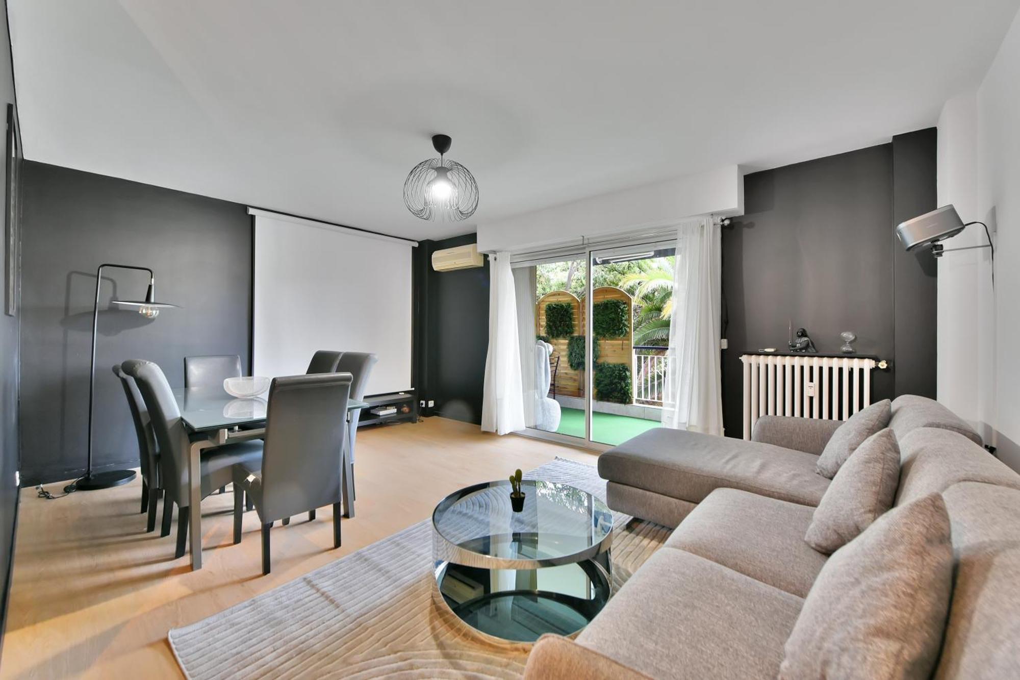 Le Sun Valley - Videoprojecteur Et Terrasse Zen Cannes Zewnętrze zdjęcie